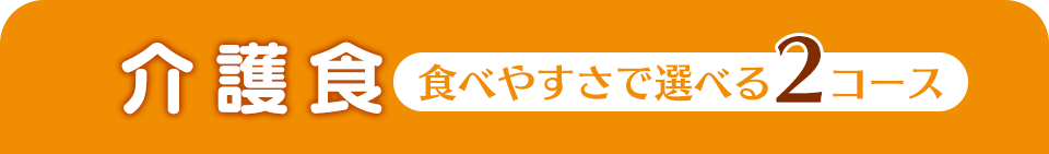 介護食 食べやすさで選べる2コース